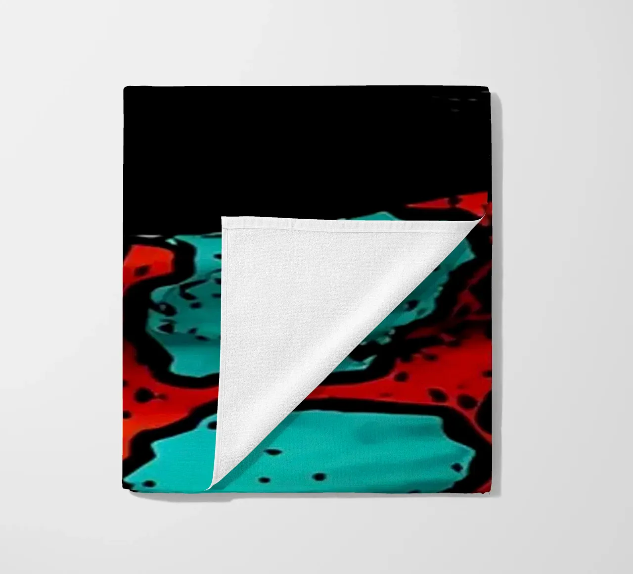 Cane con occhiali da sole - Pop Art telo mare da ColorCrash Gallery