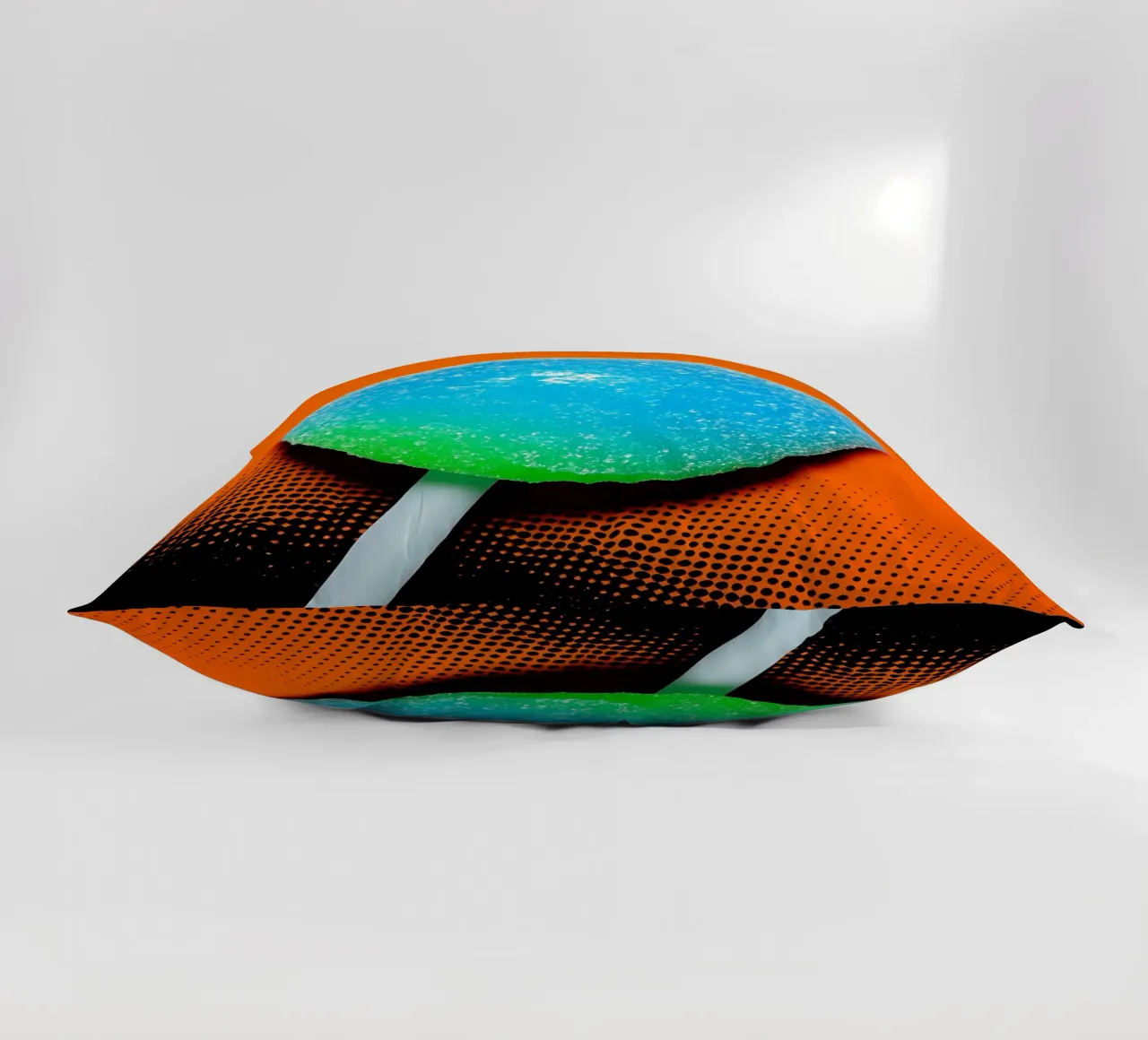 Lecca-lecca - Pop Art cuscino da ColorCrash Gallery