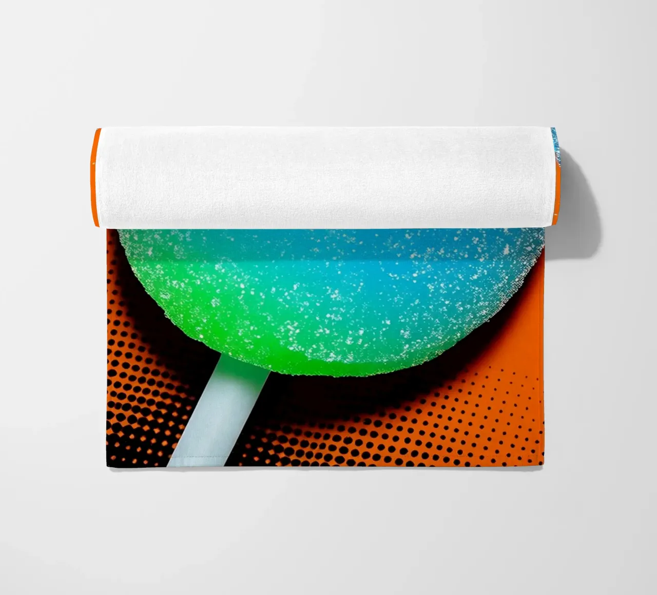 Lecca-lecca - Pop Art telo mare da ColorCrash Gallery