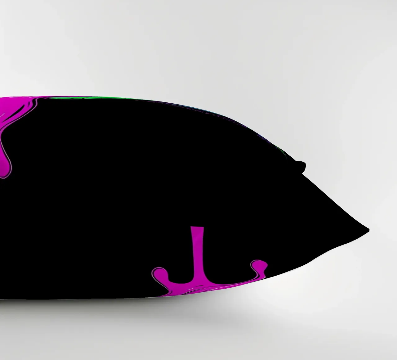 Lucertola - Pop Art cuscino da ColorCrash Gallery