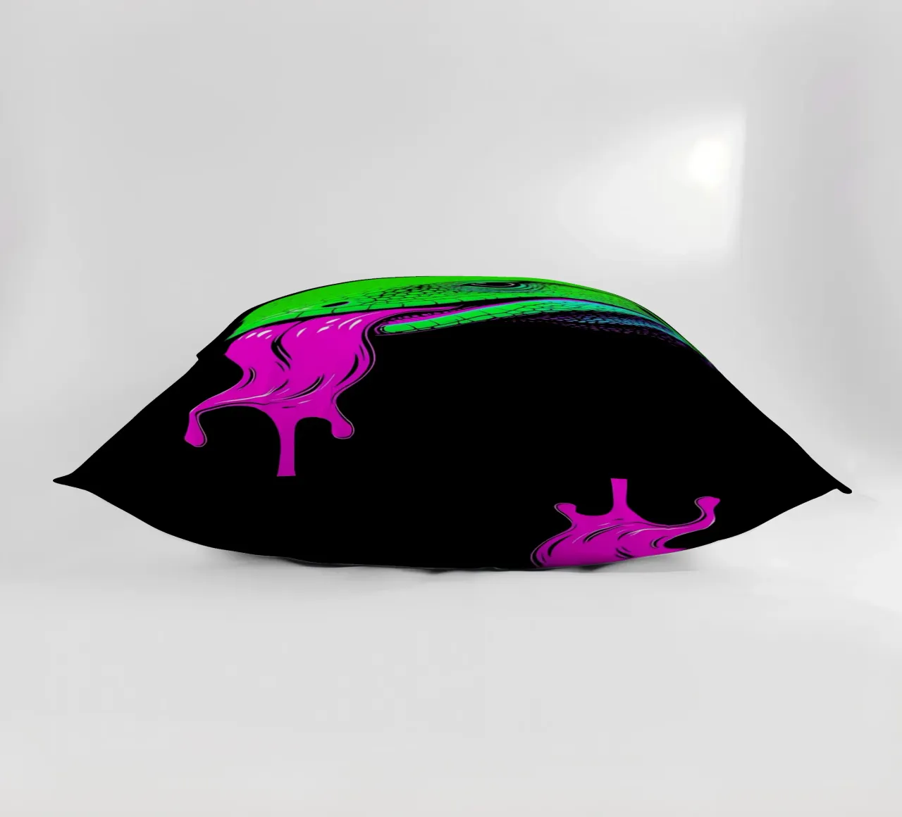 Lucertola - Pop Art cuscino da ColorCrash Gallery
