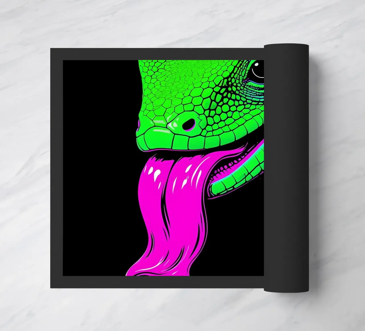 Lucertola - Pop Art zerbino da ColorCrash Gallery