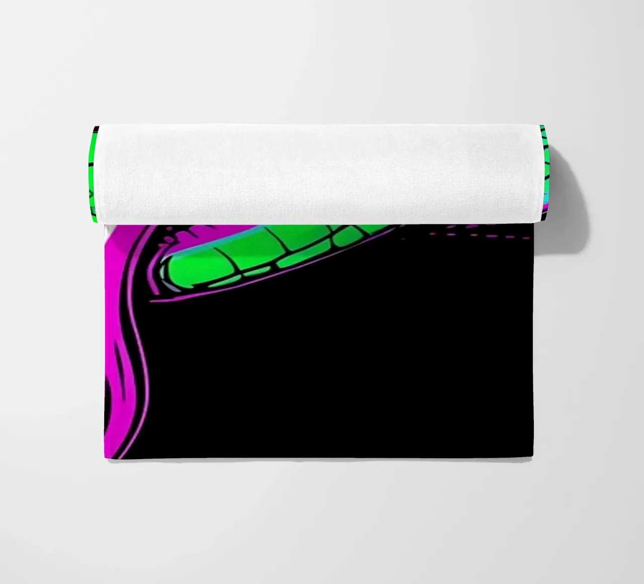 Lucertola - Pop Art telo mare da ColorCrash Gallery