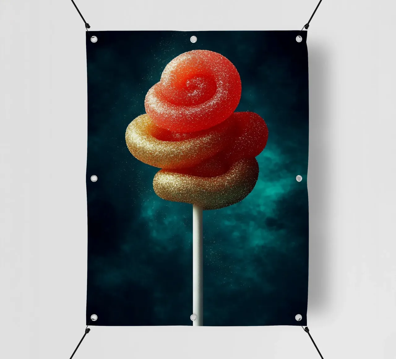 Caramelle - Pop Art telo in pvc da ColorCrash Gallery