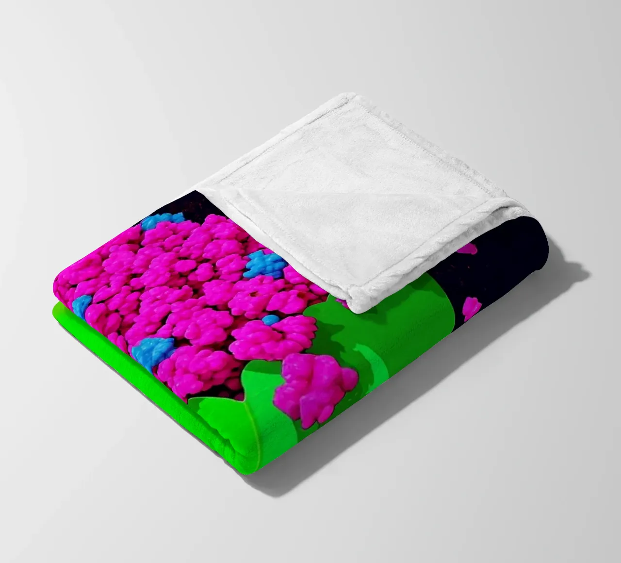 Popcorn - Pop Art coperta in pile da ColorCrash Gallery
