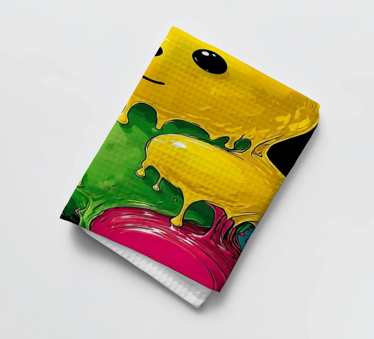 Ours en fusion - Pop Art torchon de ColorCrash Gallery