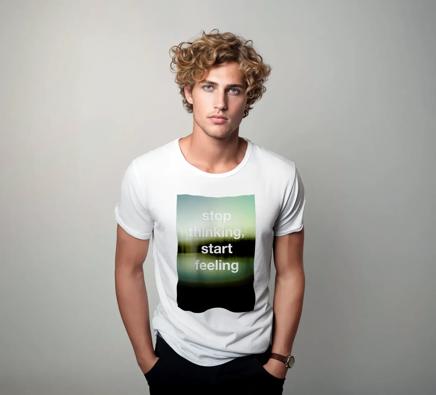 Stop Thinking t-shirt da Angel Heart