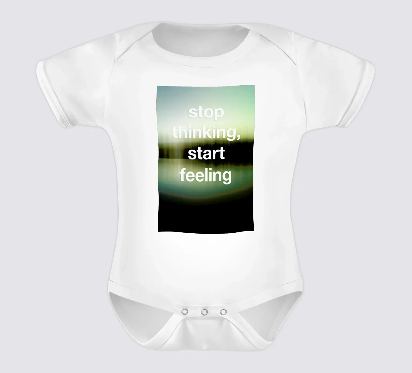Stop Thinking body bébé de Angelo Cerantola