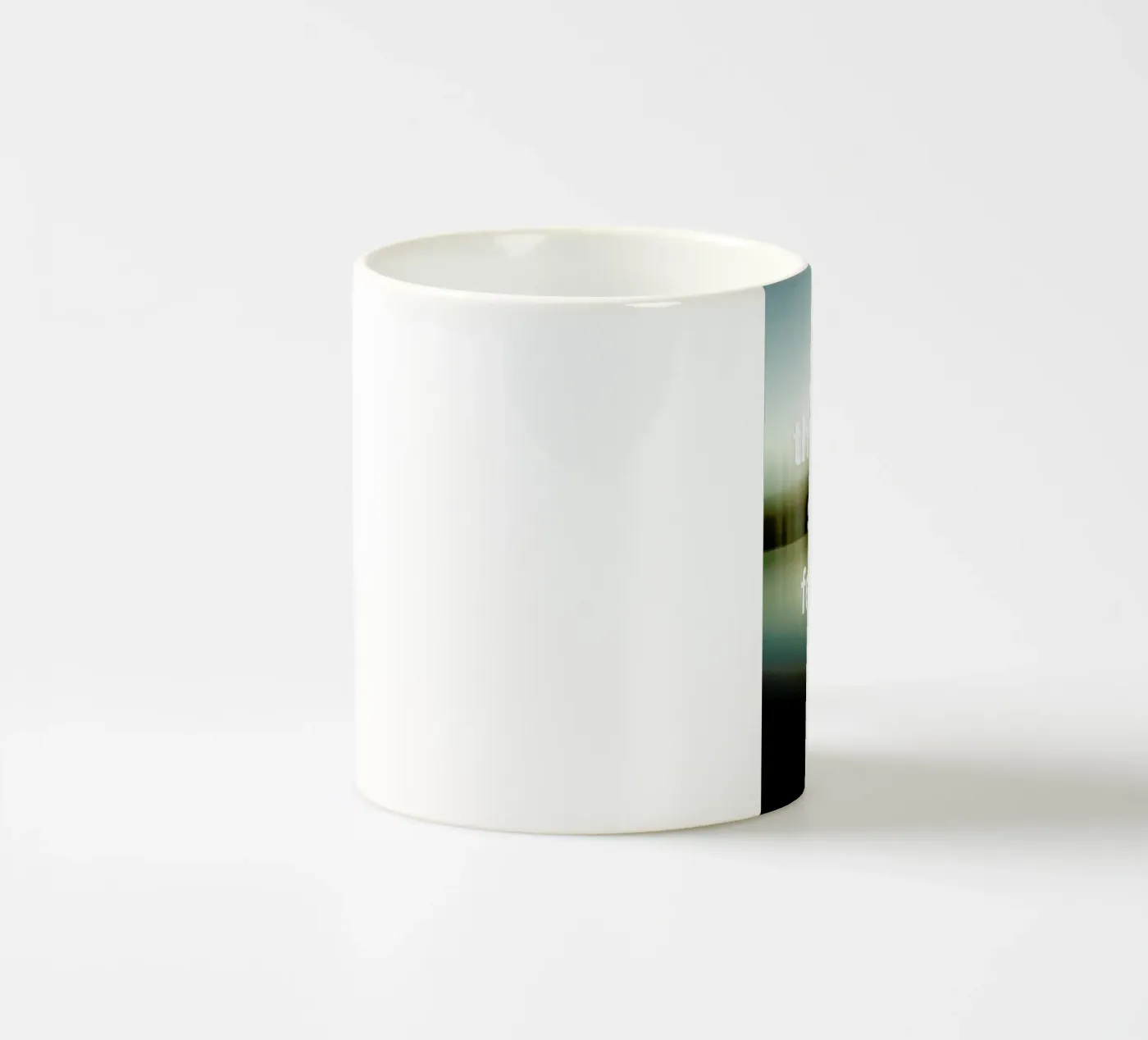 Stop Thinking ceramic mug by Angelo Cerantola