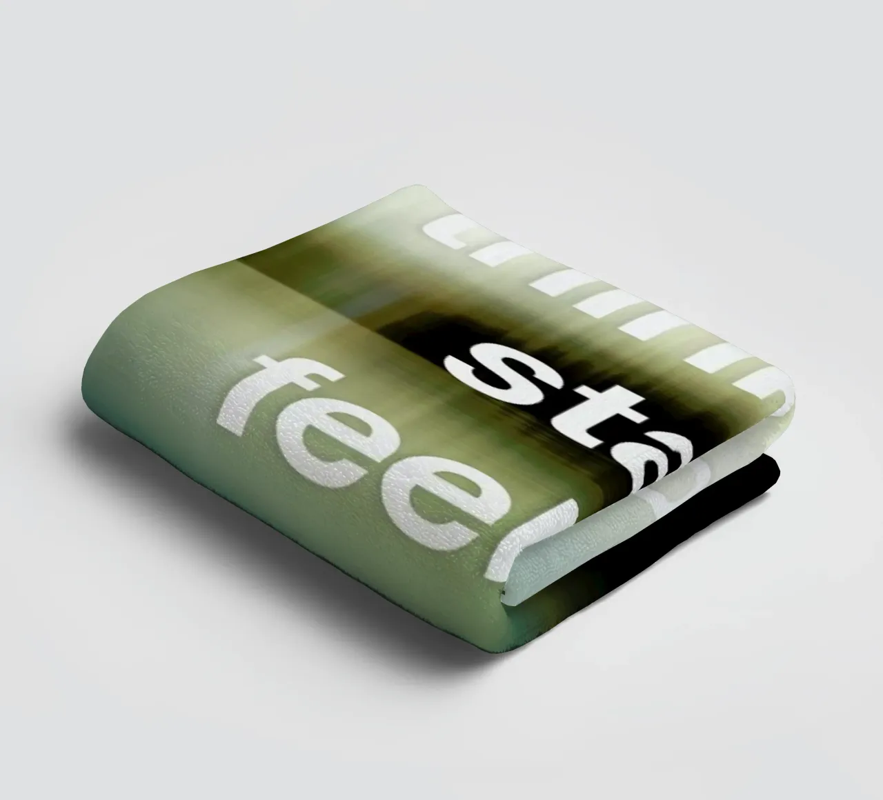 Stop Thinking badhanddoek van Angelo Cerantola