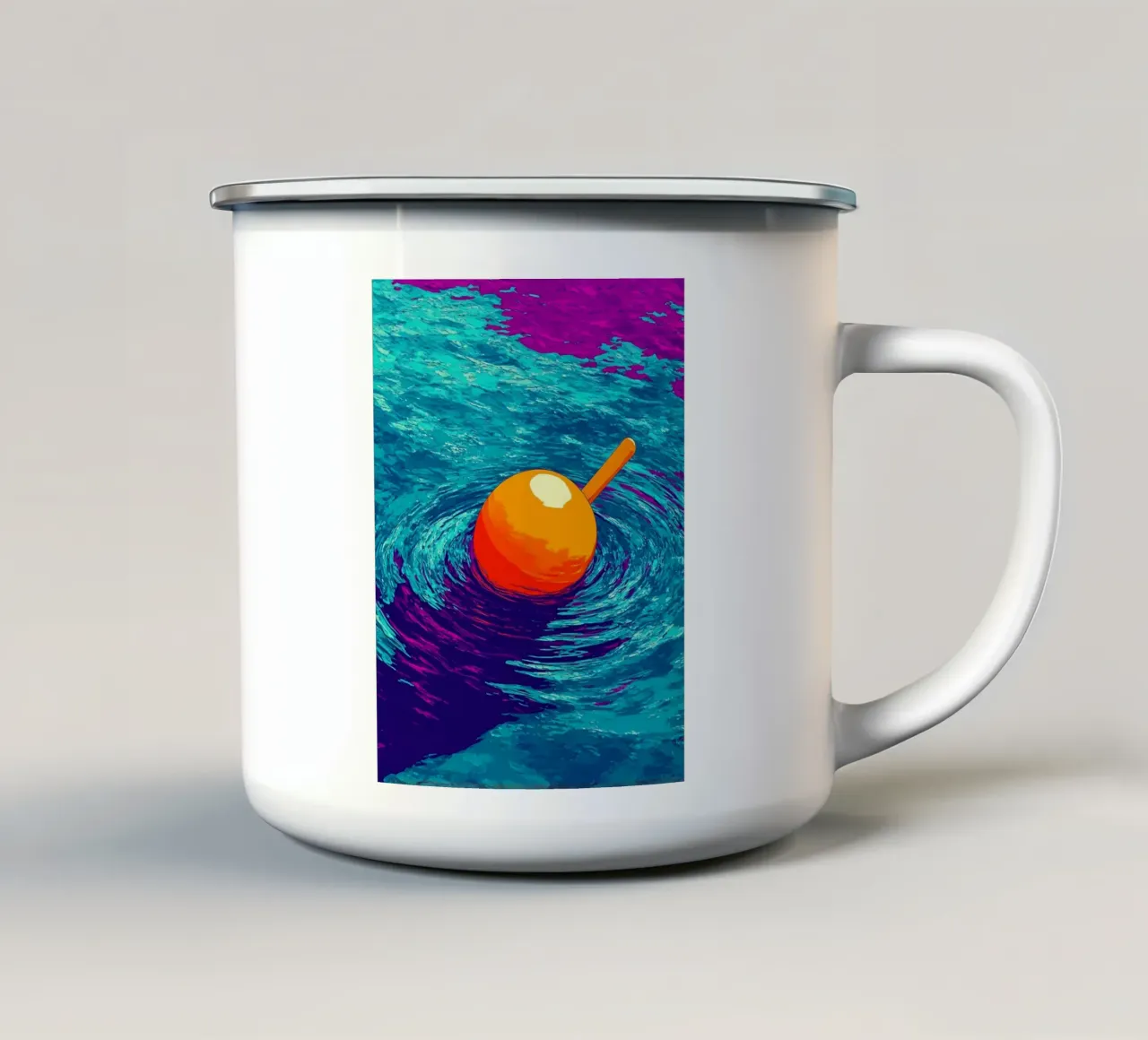 Boa - Pop Art tazza in smalto da ColorCrash Gallery
