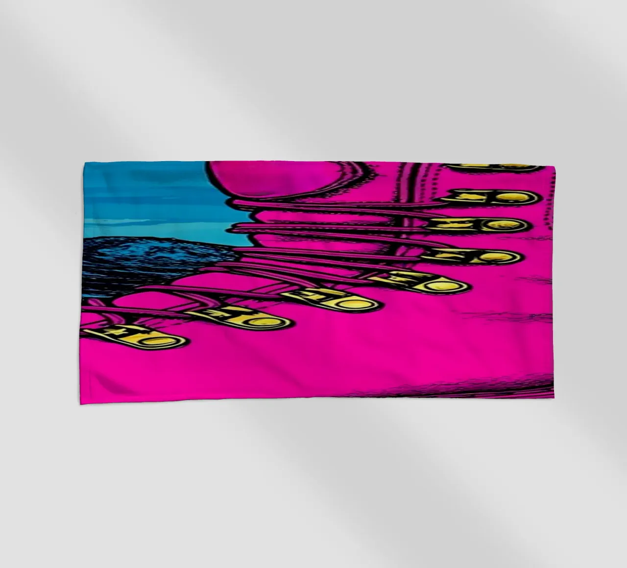 Avventura - Pop Art telo mare da ColorCrash Gallery