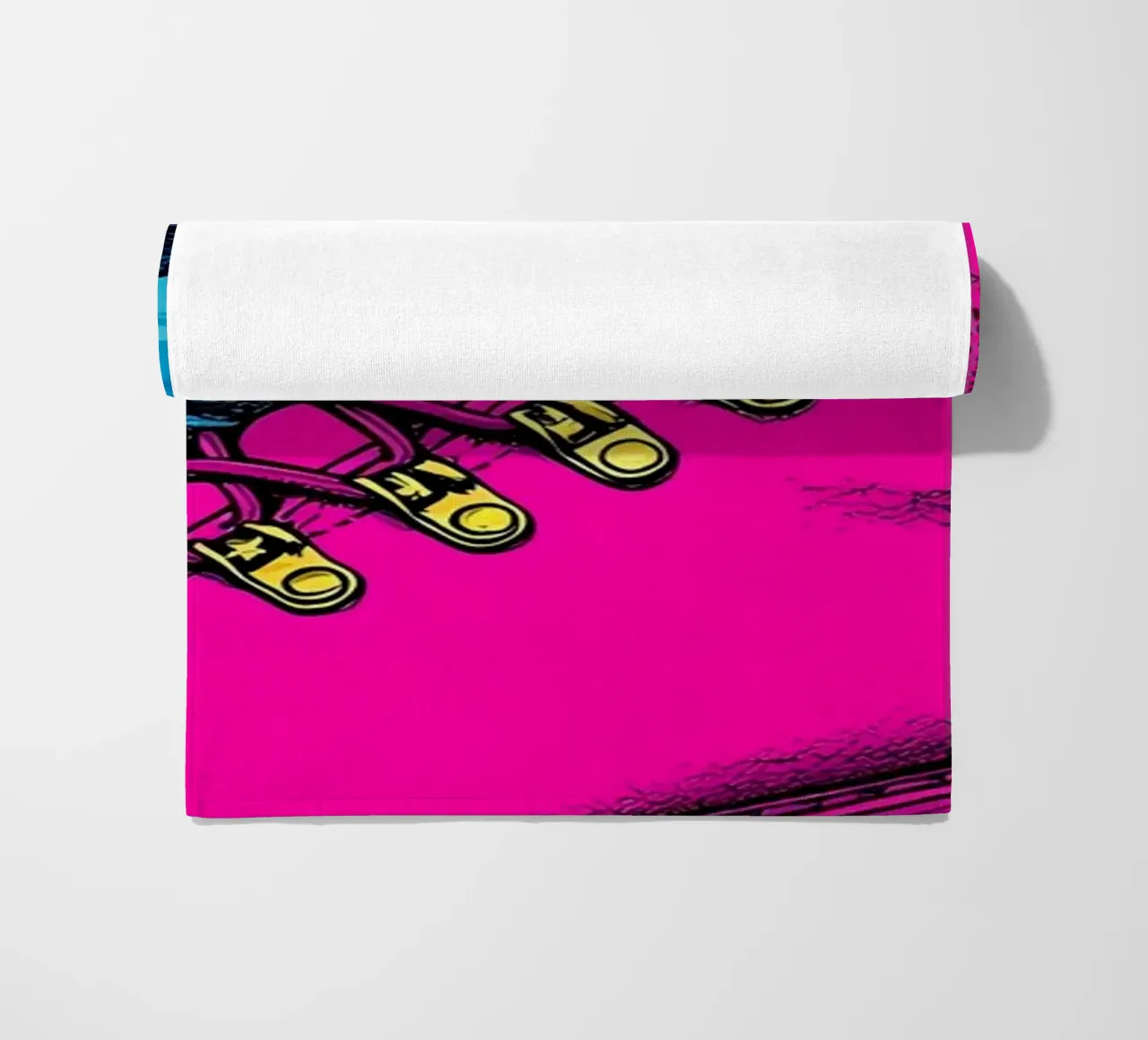 Avventura - Pop Art telo mare da ColorCrash Gallery