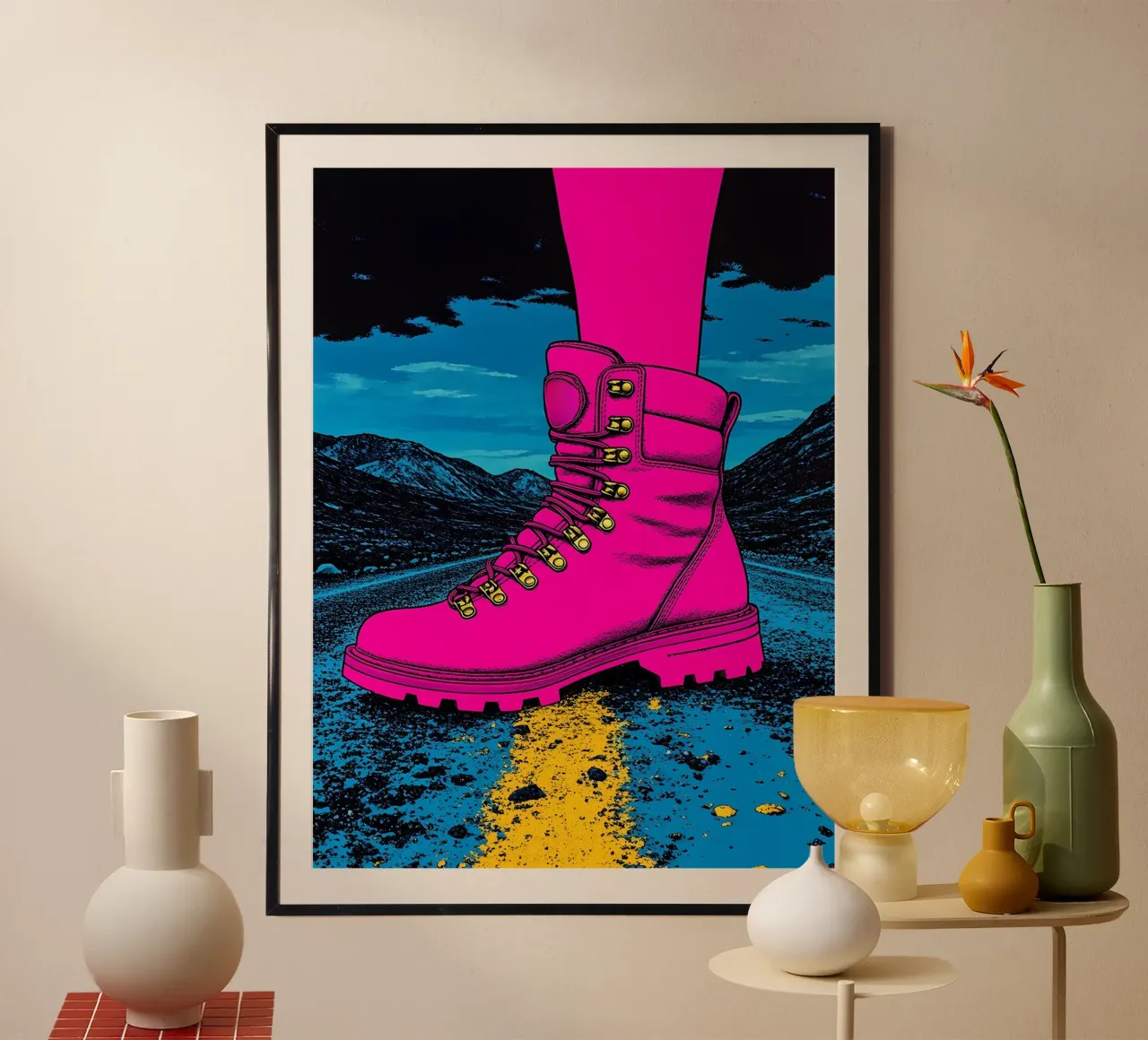 Abenteuer - Pop Art Hahnemühle von ColorCrash Gallery