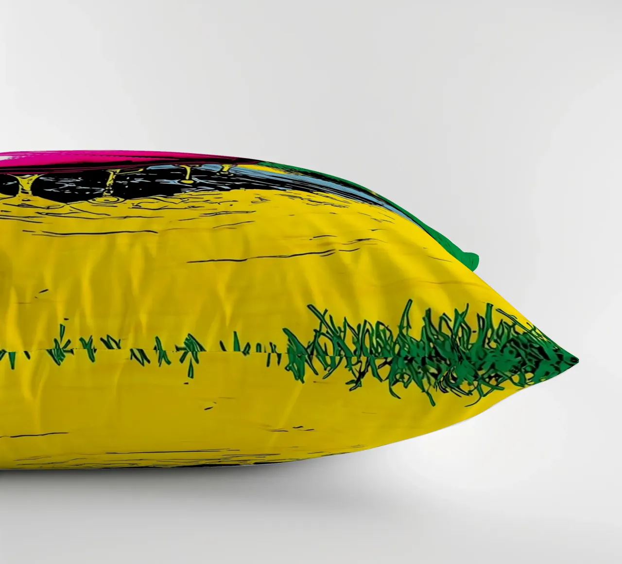 Scarpa da calcio - Pop Art cuscino da ColorCrash Gallery