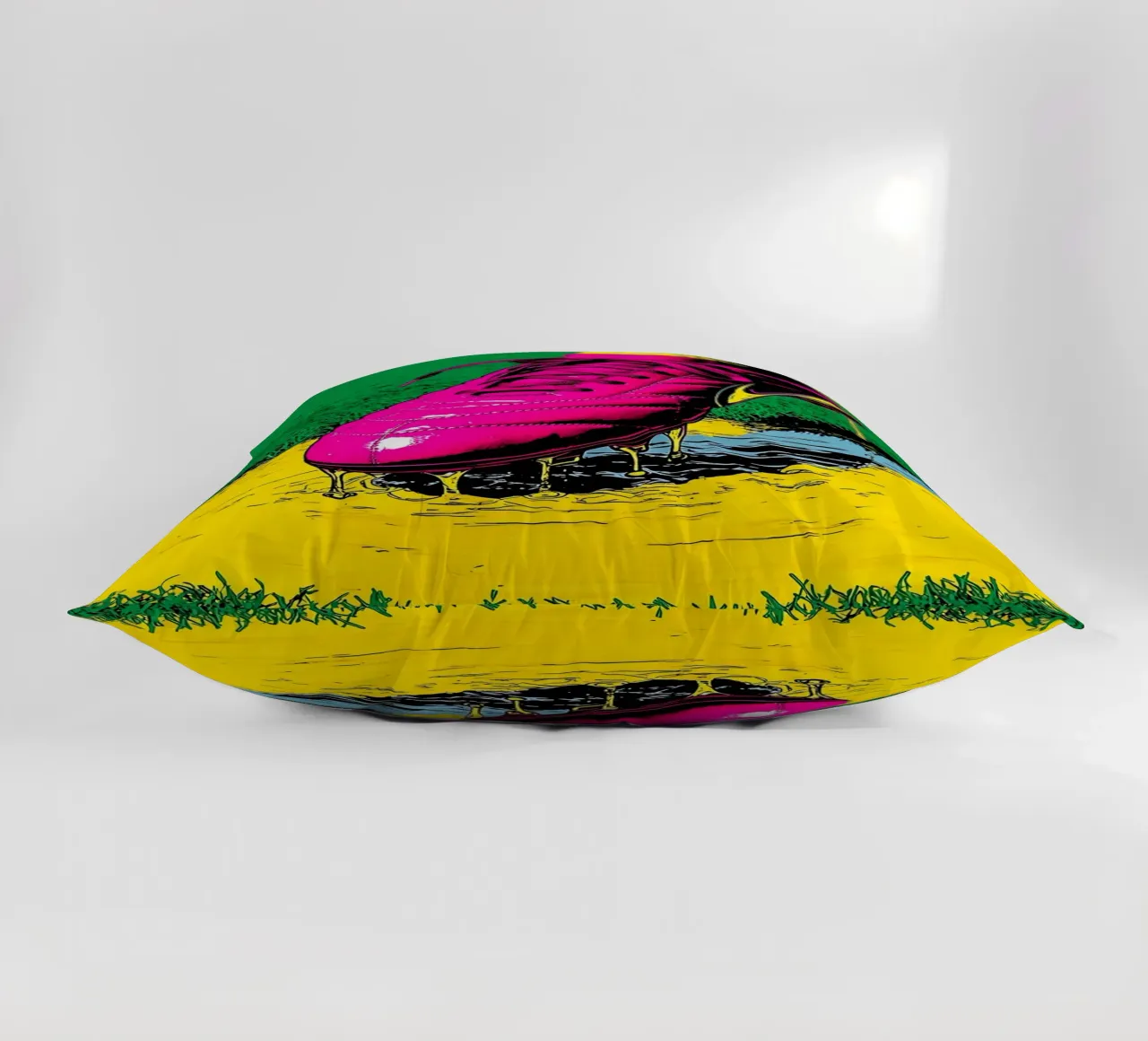 Scarpa da calcio - Pop Art cuscino da ColorCrash Gallery
