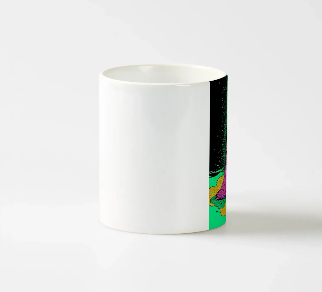Pulizia - Pop Art tazza in ceramica da ColorCrash Gallery