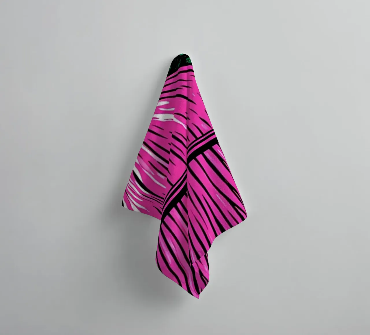 Pulizia - Pop Art asciugamano da bagno da ColorCrash Gallery