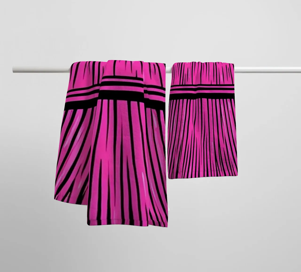 Pulizia - Pop Art asciugamano da bagno da ColorCrash Gallery