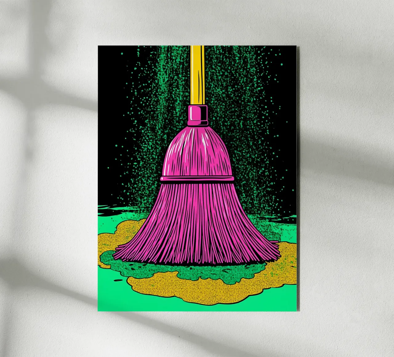 Pulizia - Pop Art pannello forex da ColorCrash Gallery