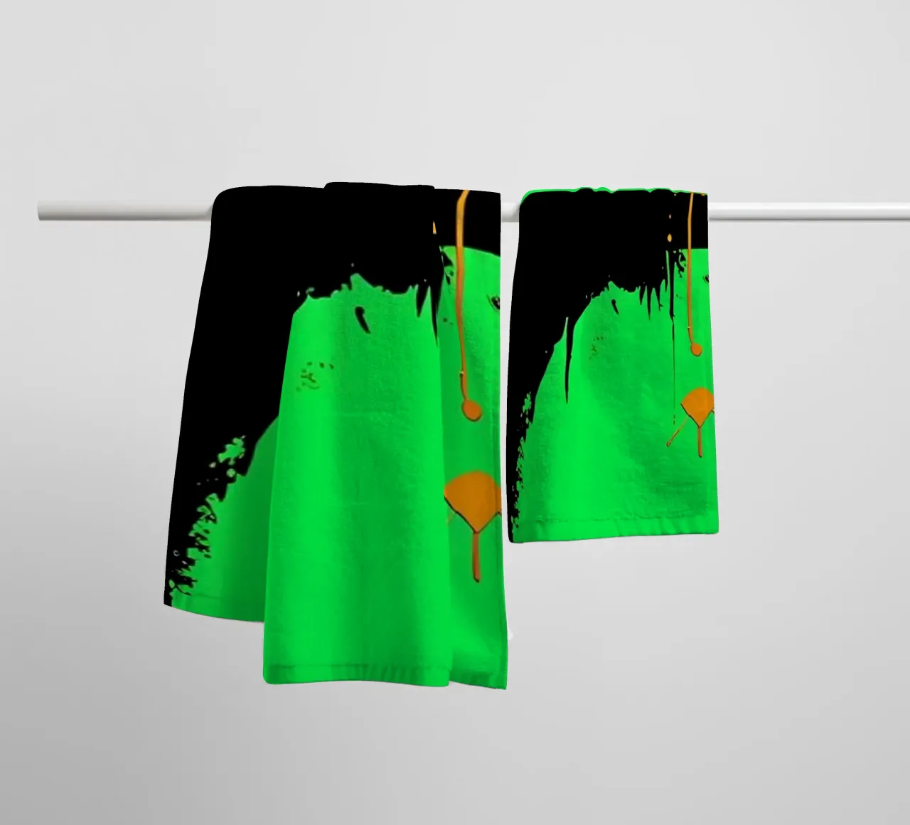 Trash Can - Pop Art towel by ColorCrash Gallery