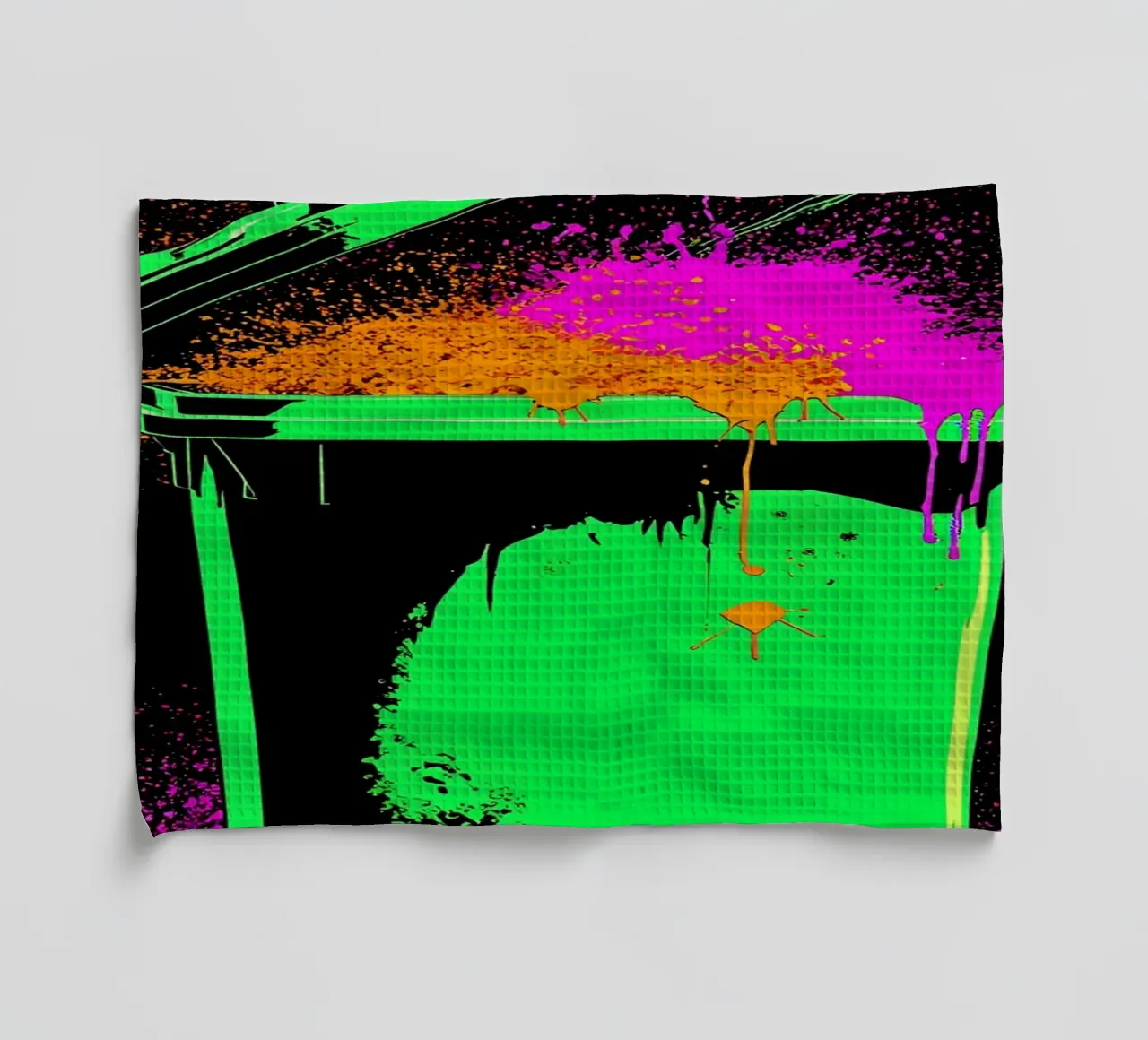 Poubelle - Pop Art torchon de ColorCrash Gallery