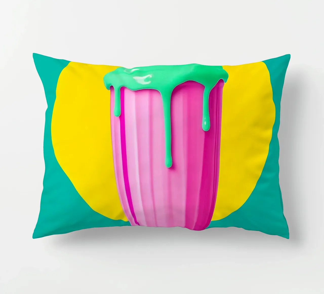 Frullato - Pop Art cuscino da ColorCrash Gallery