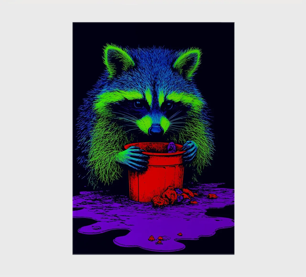 Procione - Pop Art diario da ColorCrash Gallery
