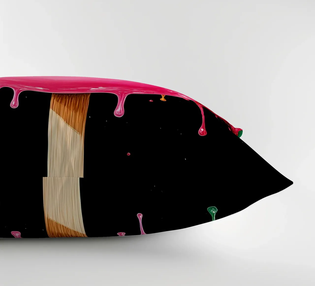 Lecca-lecca fondente - Pop Art cuscino da ColorCrash Gallery