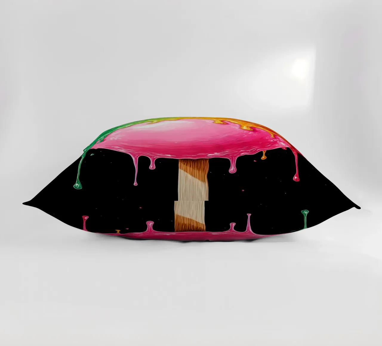 Lecca-lecca fondente - Pop Art cuscino da ColorCrash Gallery