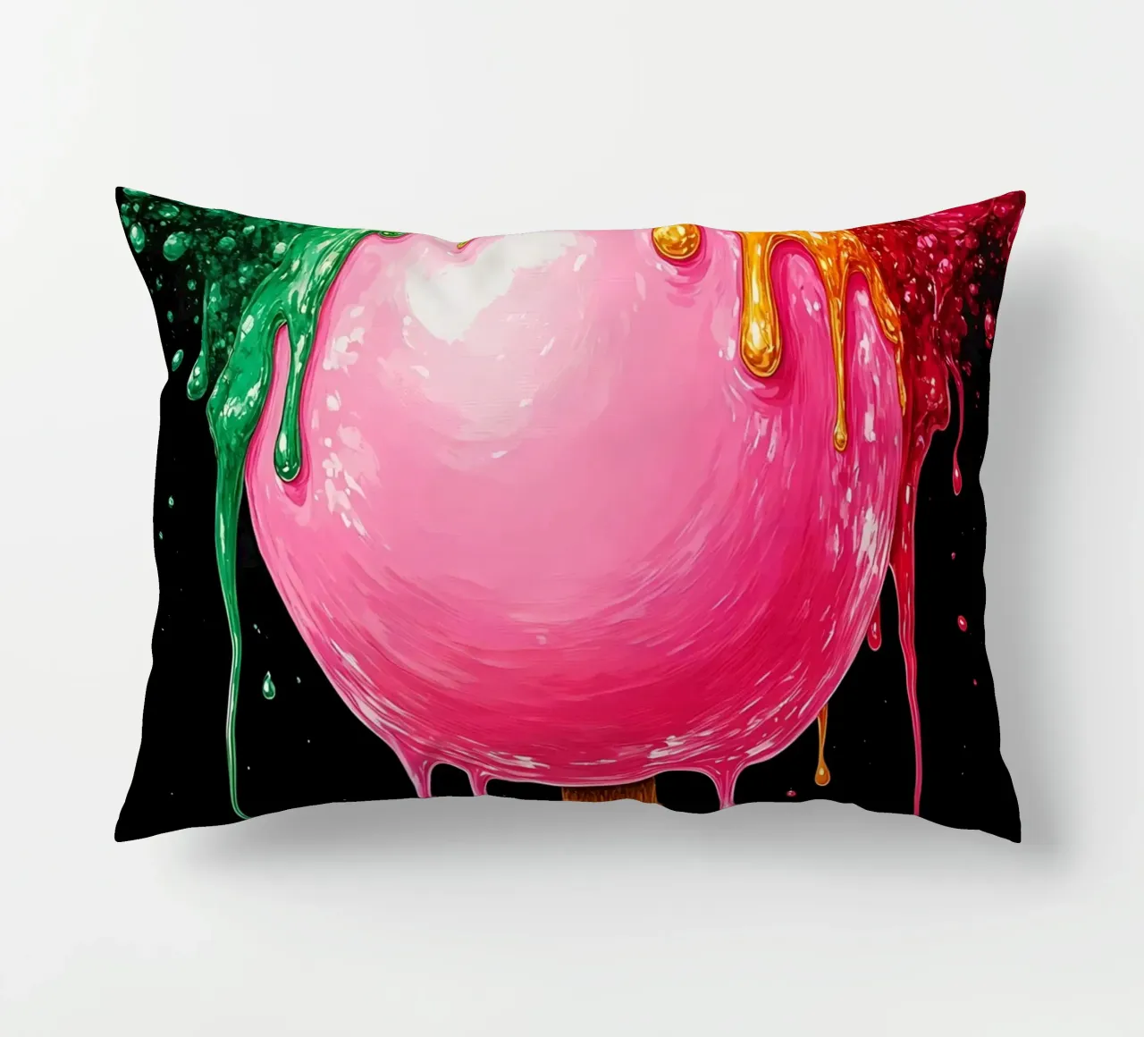 Lecca-lecca fondente - Pop Art cuscino da ColorCrash Gallery
