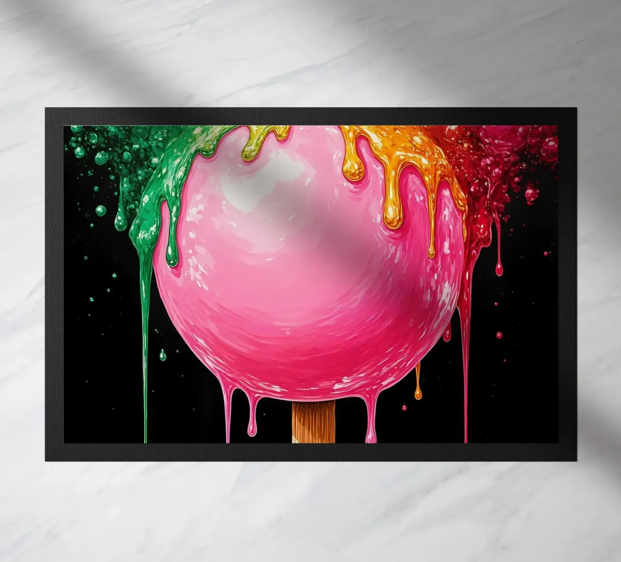 Lecca-lecca fondente - Pop Art zerbino da ColorCrash Gallery