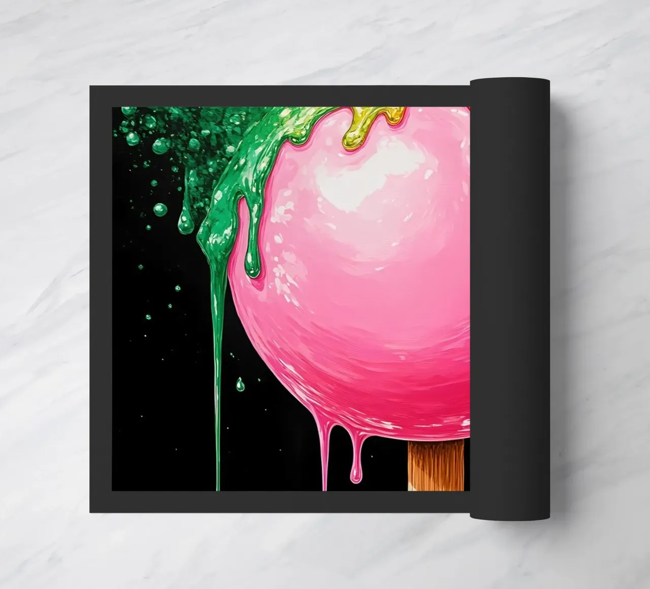 Lecca-lecca fondente - Pop Art zerbino da ColorCrash Gallery