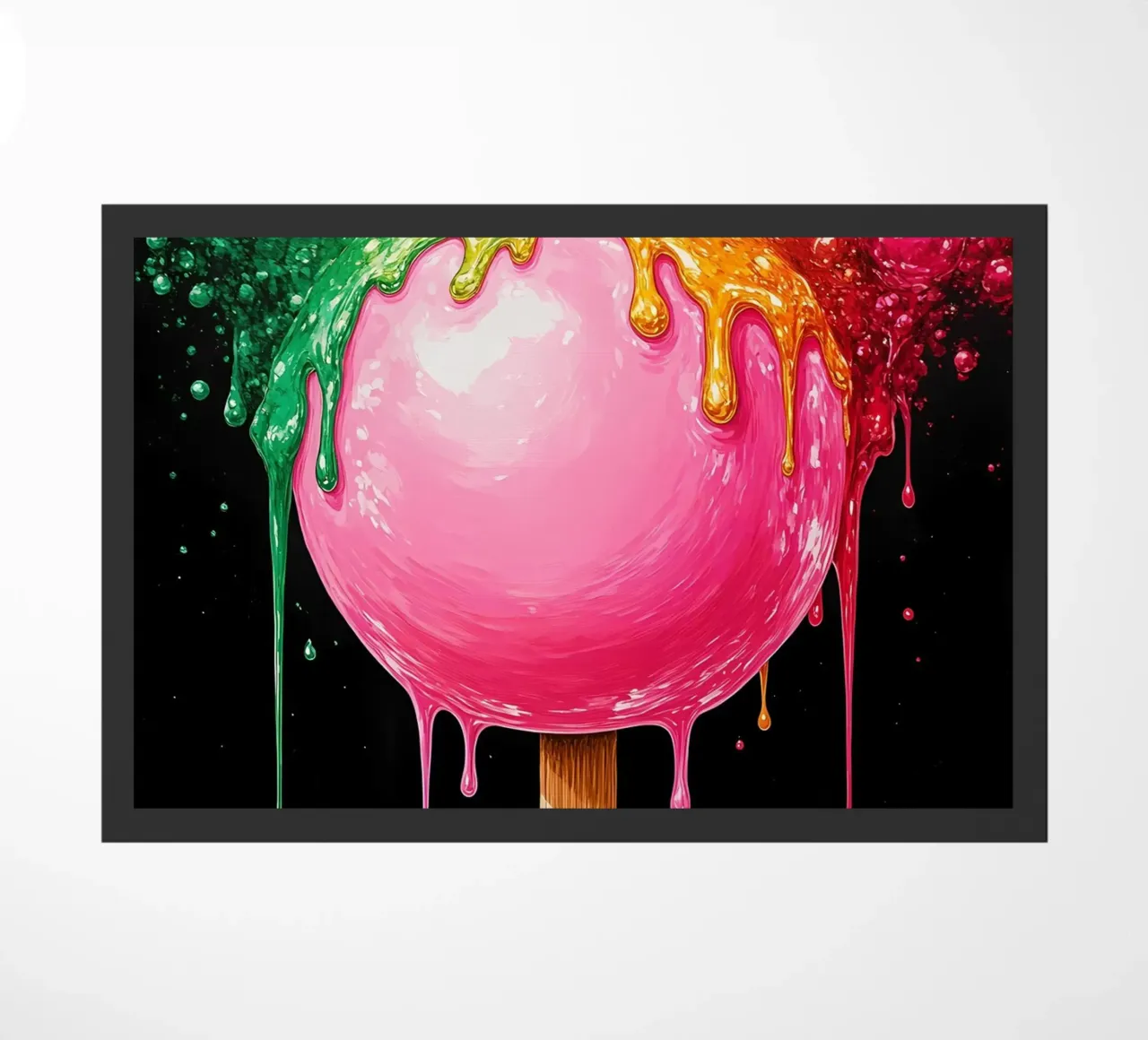 Lecca-lecca fondente - Pop Art zerbino da ColorCrash Gallery