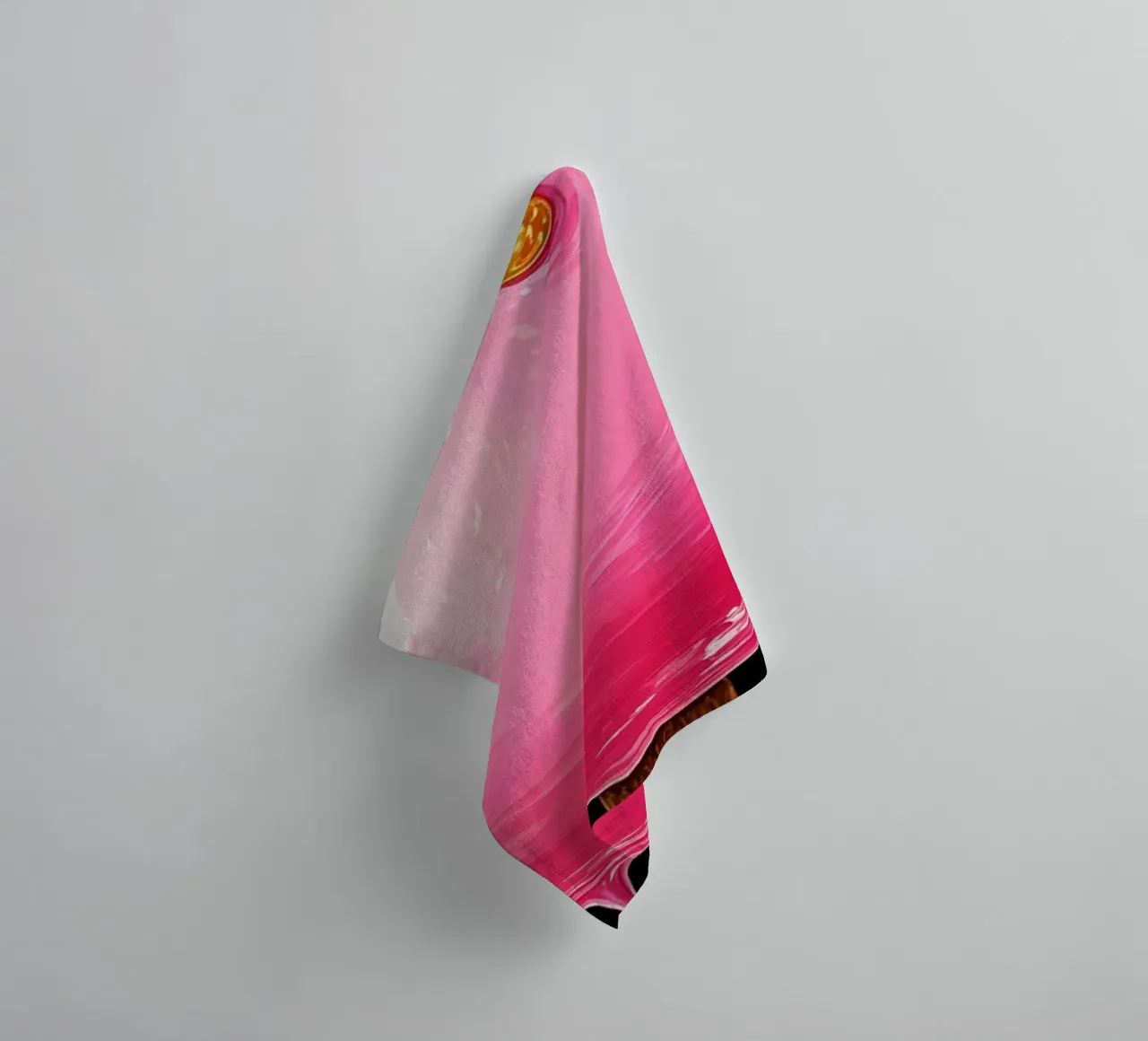 Lecca-lecca fondente - Pop Art asciugamano da bagno da ColorCrash Gallery