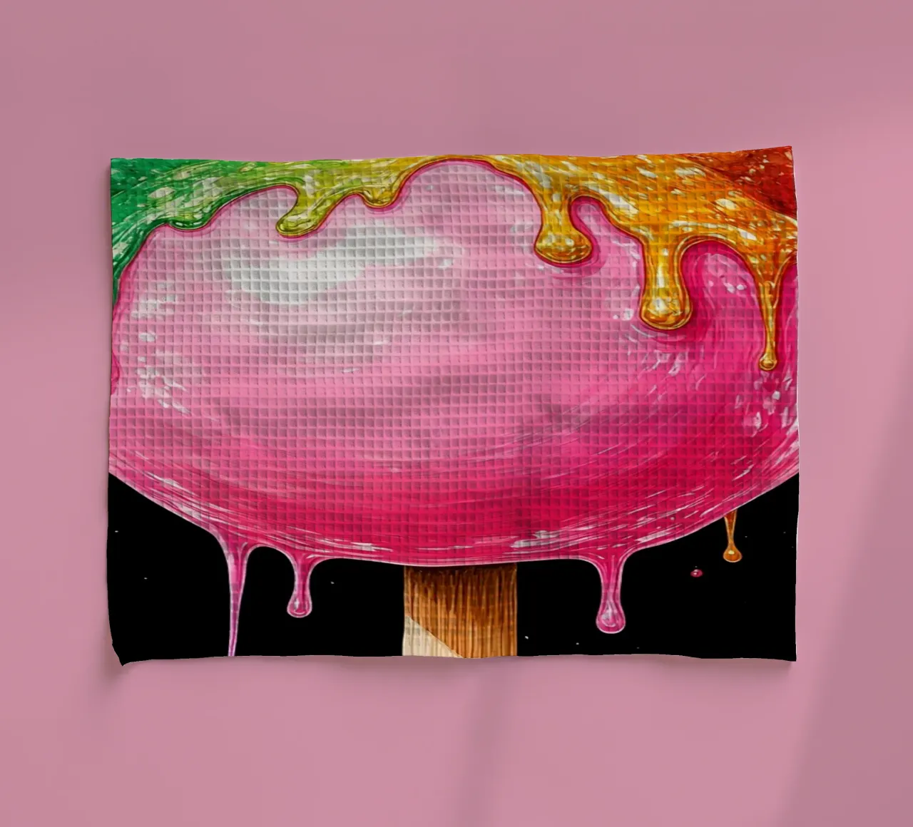 Lecca-lecca fondente - Pop Art canovaccio da cucina da ColorCrash Gallery