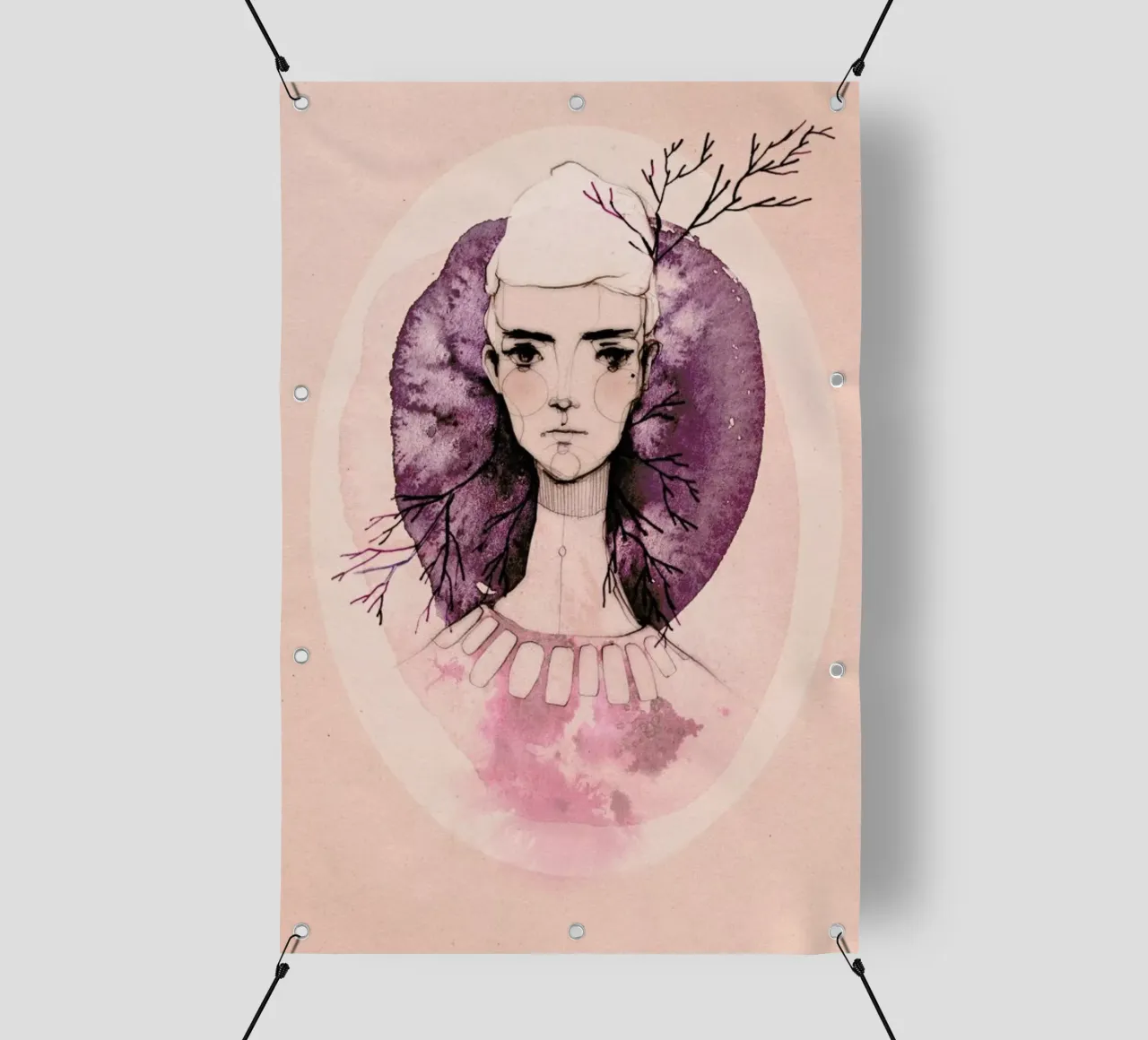 Lilac telo in pvc da Ekaterina Koroleva