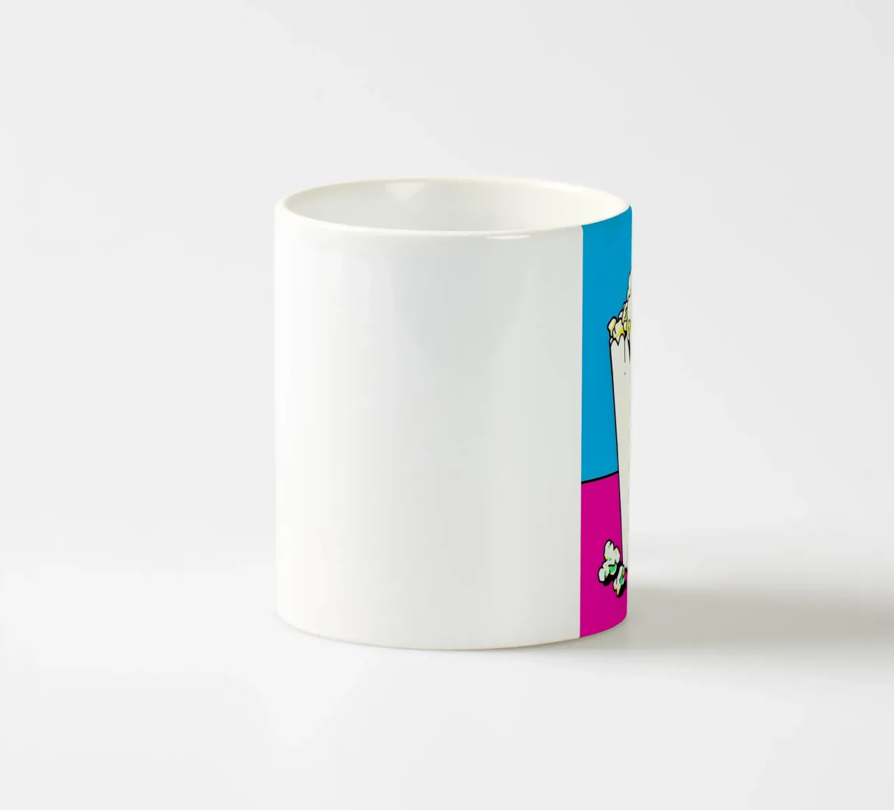 Popcorn - Pop Art tazza in ceramica da ColorCrash Gallery