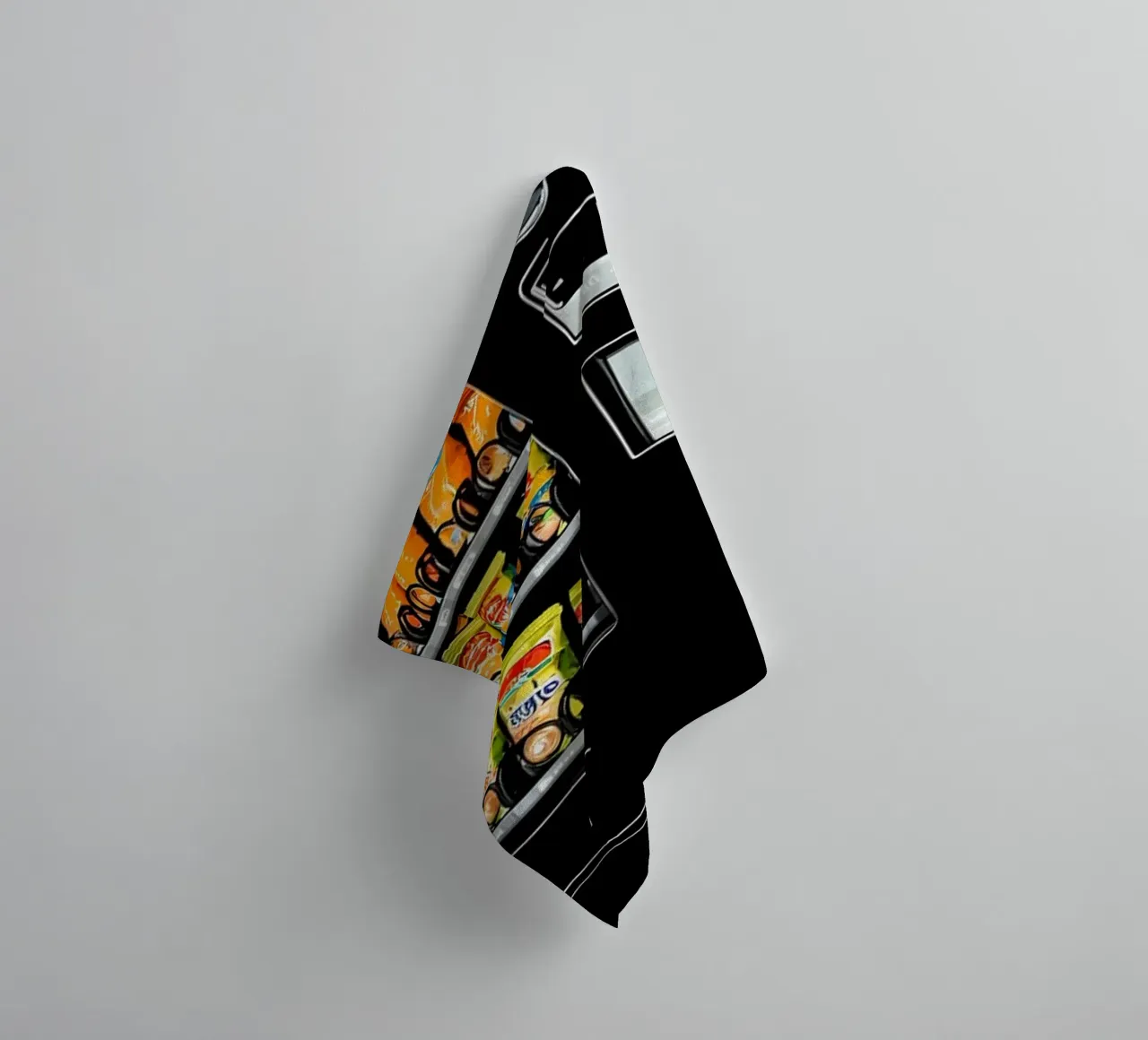 Distributore automatico - Pop Art asciugamano da bagno da ColorCrash Gallery