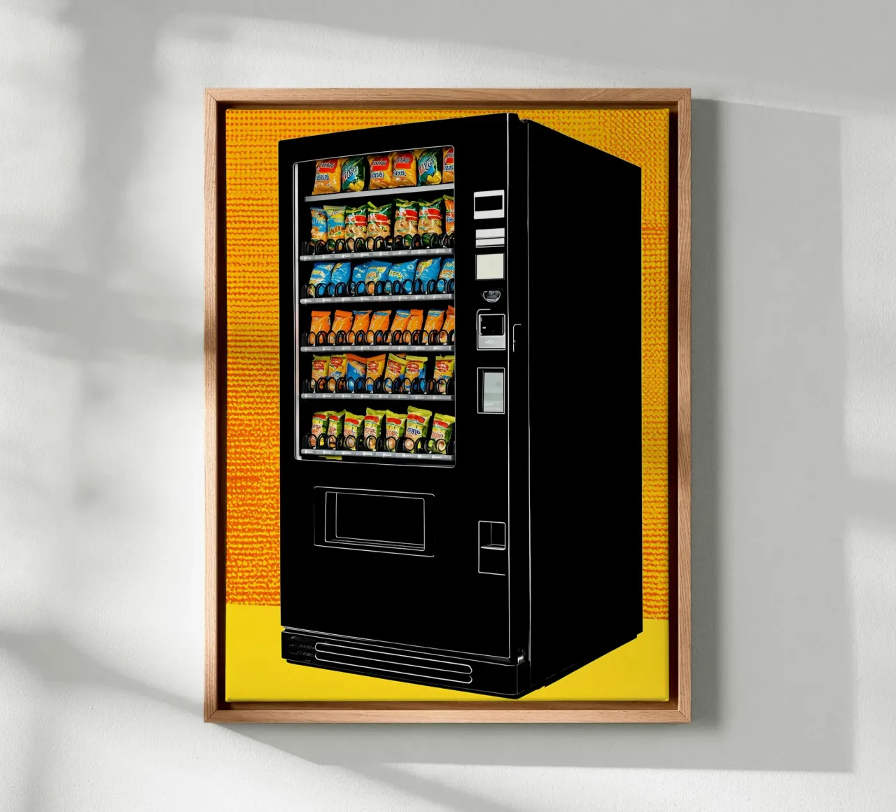 Distributore automatico - Pop Art tela da ColorCrash Gallery