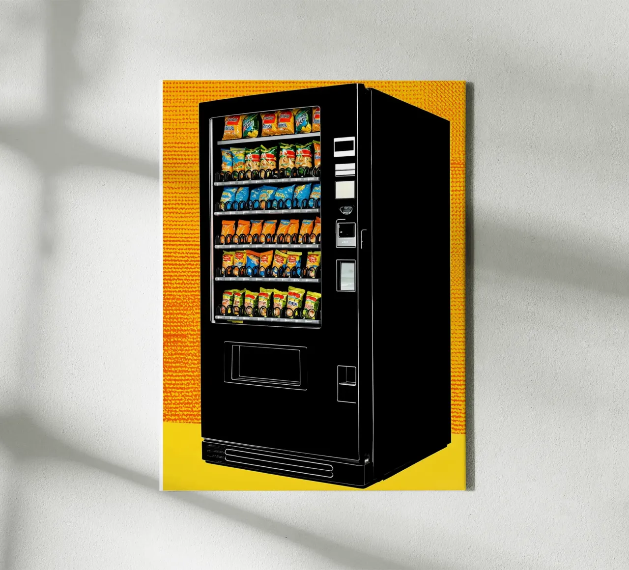 Distributore automatico - Pop Art tela da ColorCrash Gallery