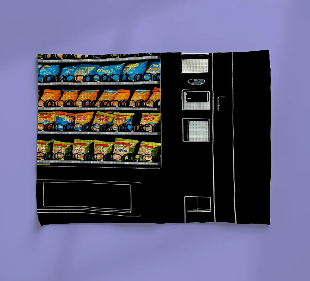 Distributore automatico - Pop Art canovaccio da cucina da ColorCrash Gallery