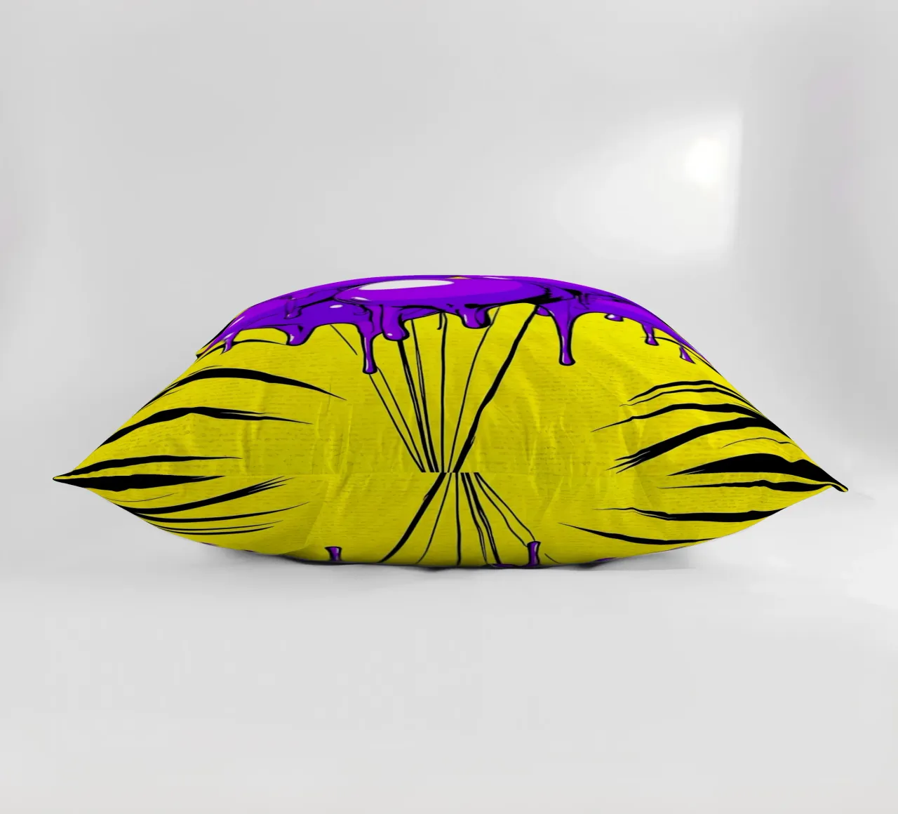 Palloncini che si sciolgono - Pop Art cuscino da ColorCrash Gallery