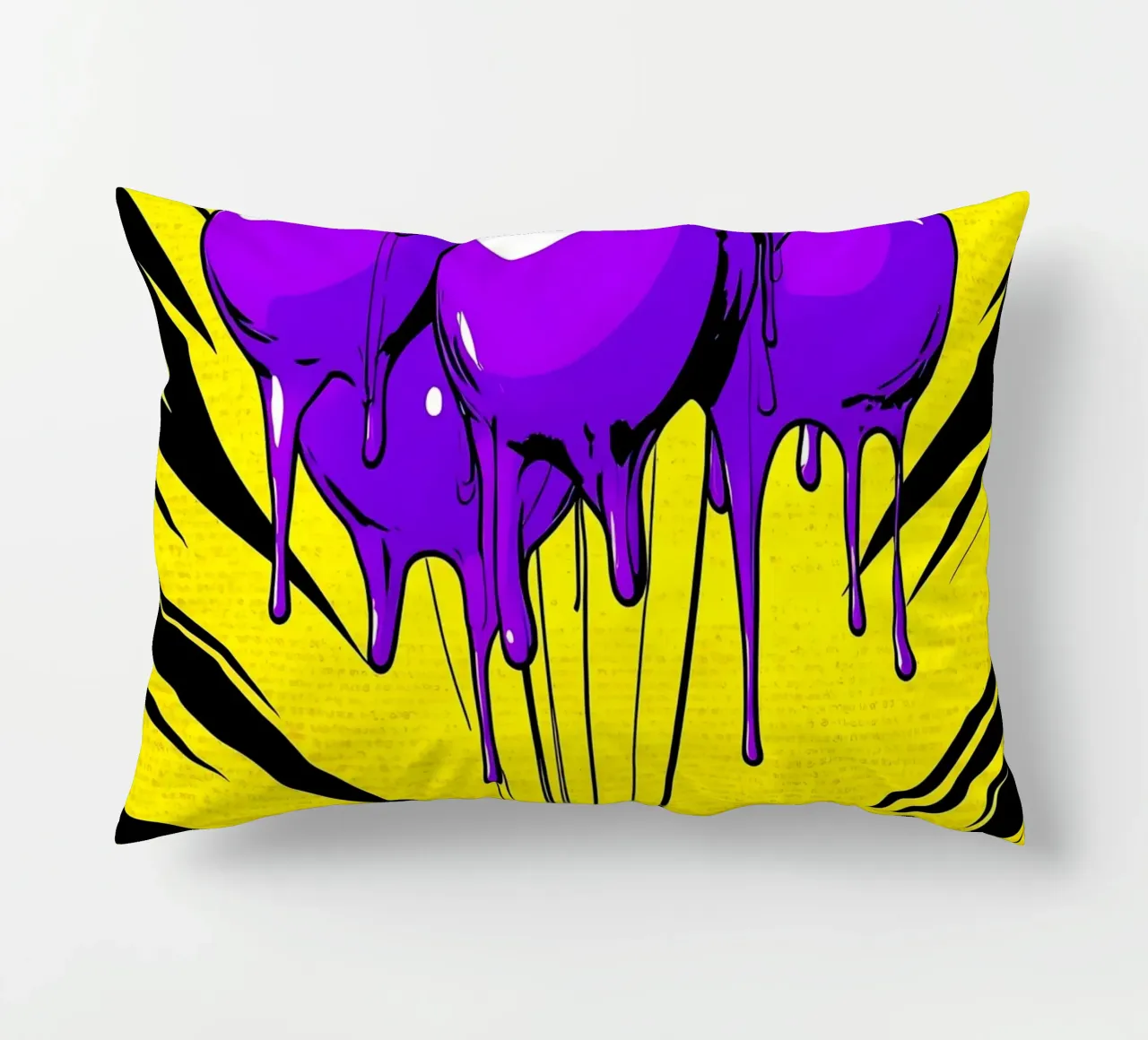 Palloncini che si sciolgono - Pop Art cuscino da ColorCrash Gallery