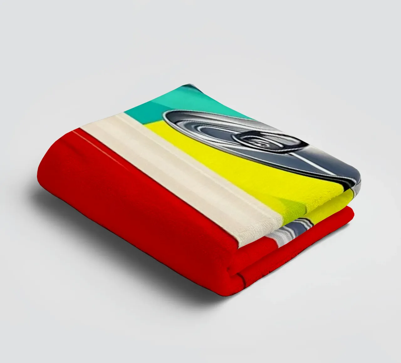 Raffreddatore - Pop Art asciugamano da bagno da ColorCrash Gallery