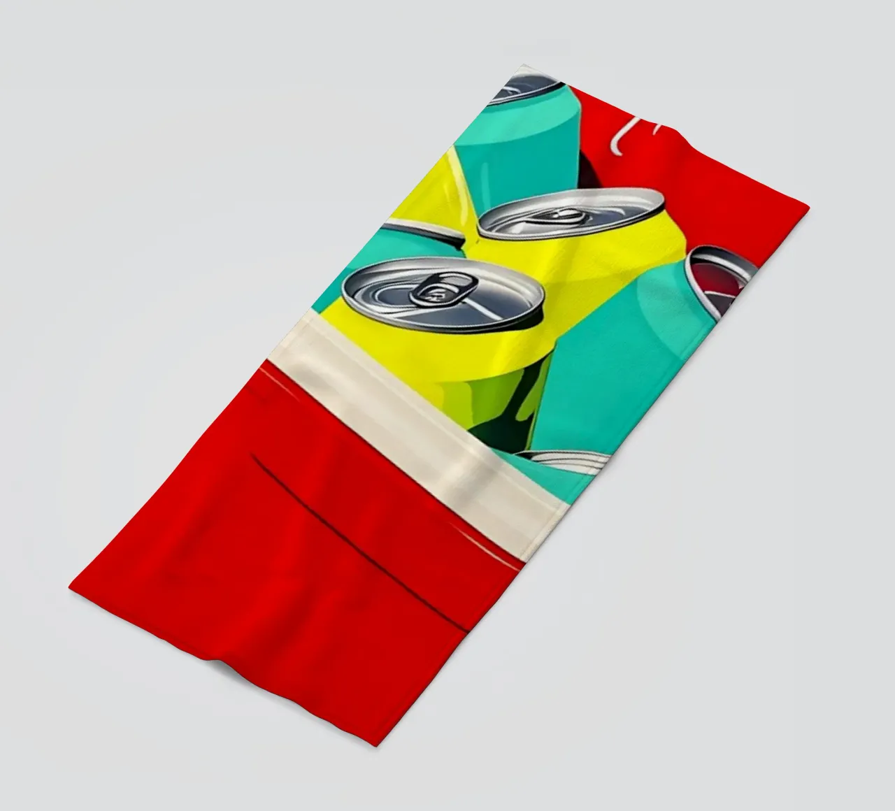 Raffreddatore - Pop Art telo mare da ColorCrash Gallery