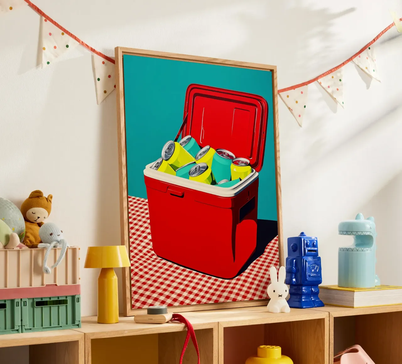 Raffreddatore - Pop Art plexiglass da ColorCrash Gallery