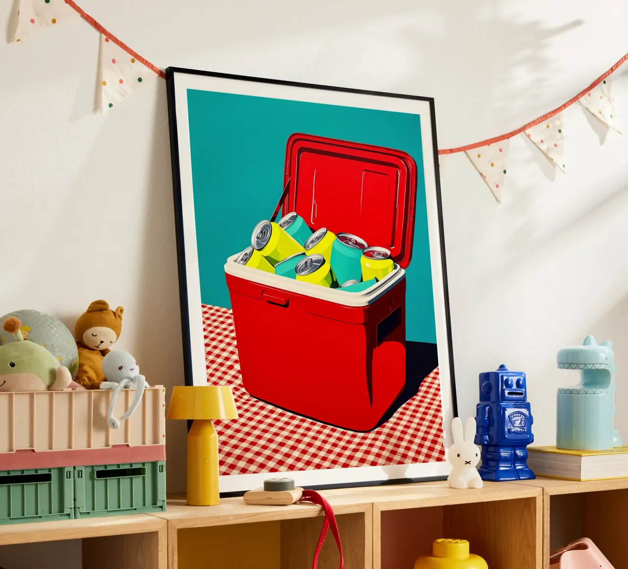 Raffreddatore - Pop Art poster da ColorCrash Gallery
