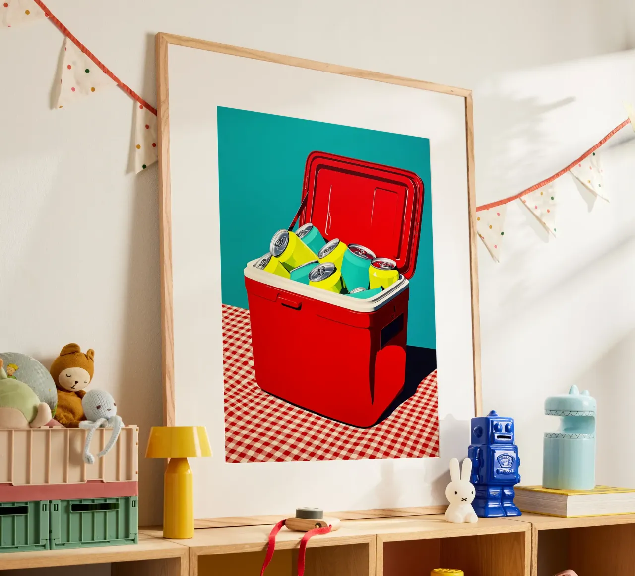 Raffreddatore - Pop Art poster da ColorCrash Gallery