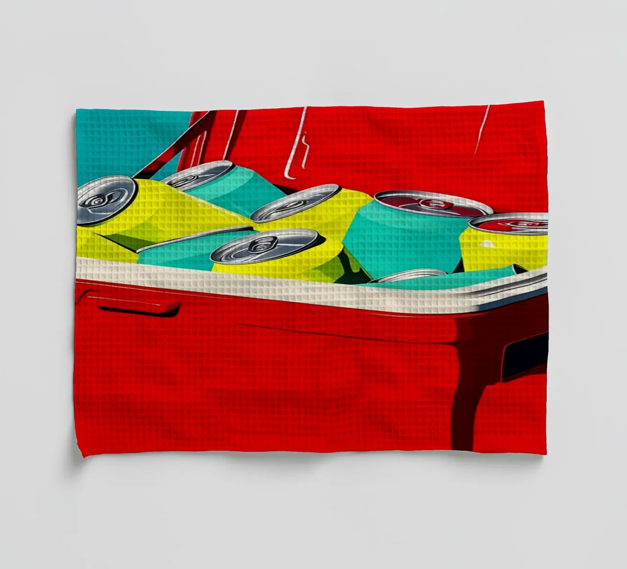 Raffreddatore - Pop Art canovaccio da cucina da ColorCrash Gallery